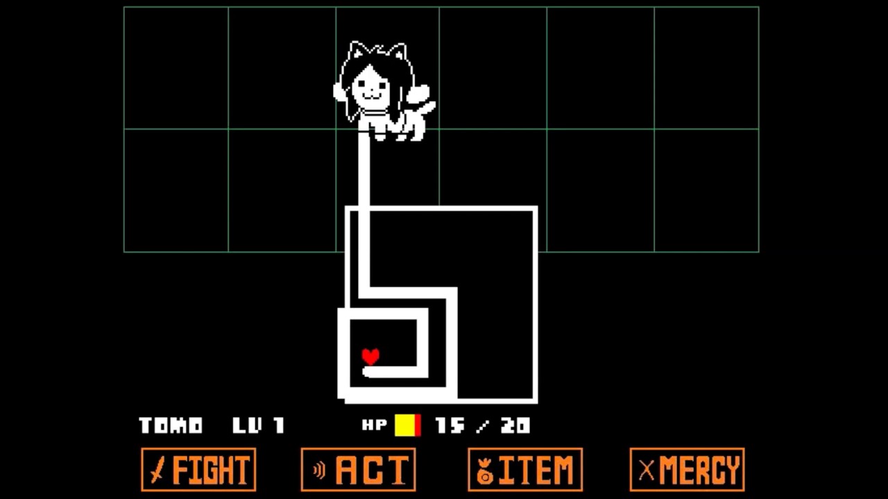 非公式 Undertale 小ネタ テミーにテミーフレークを与えてみるor与えないで見る Youtube