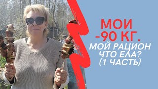 видео: Мои минус 90 кг. Мой рацион 1 часть. картинка: Мои минус 90 кг. Мой рацион 1 часть.