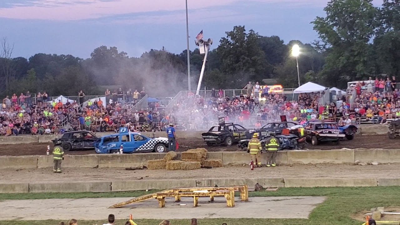2019 Huron County Fairgrounds Demolation Derby (Sabong ng Sasakyan