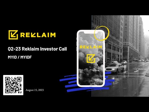 Q2-2023 Reklaim Investor Call Highlighting Record Revenue & Profitability