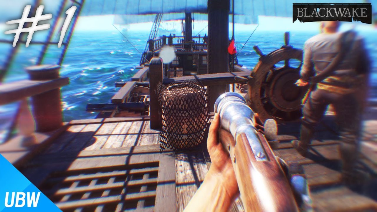 해군 VS 해적, 리얼 해상 포격전!! #1편 [블랙웨이크: Black Wake] - 울산큰고래