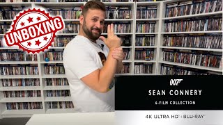 Unboxing James Bond 007 - Sean Connery 6-Film Collection 4K (Limited Steelbook Edition)
