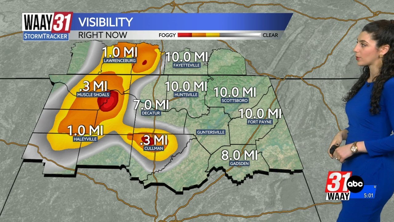 We're waking up to patchy frost and dense fog - YouTube
