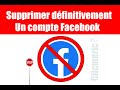 Comment supprimer un compte facebook dfinitivement sur ordinateur et sur tlphone 