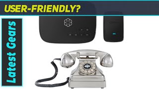 Ooma Telo Air 2 with Retro Chrome Kettle Phone Bundle – Best Home Phone Package