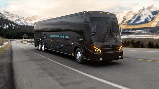 MCI unveils its first zero-emission luxury coach - the J4500 CHARGE™