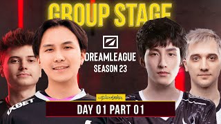 [LIVE] เปิดสนาม Aurora vs XG! DreamLeague Season 23 - Group Stage - Day 1 - Part 1