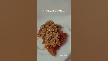 THE easiest & healthiest crumble recipe EVER!! #short #crumble #recipes #easyrecipe