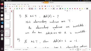 Week 6 | 2nd part : Linear Algebra Tutorial | NPTEL_noc23_ma03 | #nptel
