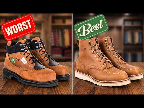 12 Work Boot Brands Ranked from Worst to Best!