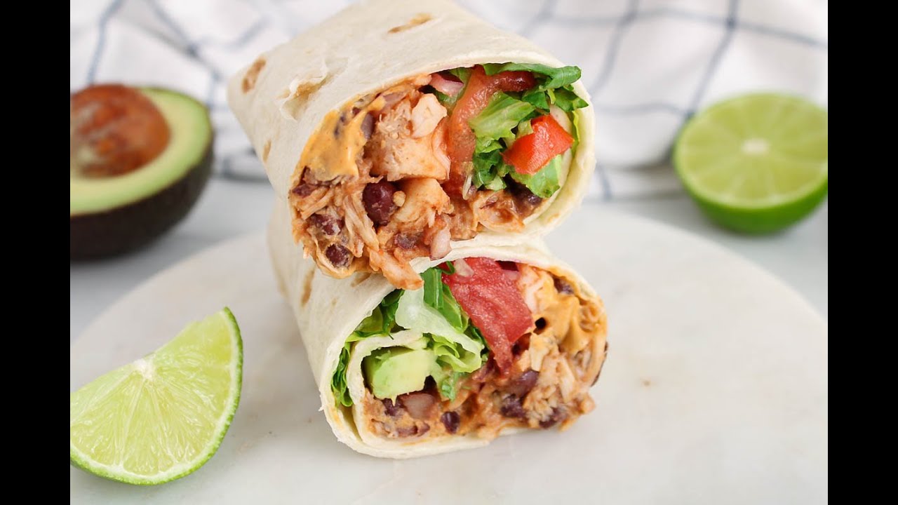Vegan BBQ Jackfruit Wraps YouTube