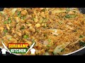 Surinaamse nasi goreng in canada  cooking fried surinamese fried rice in canada ca sr nl