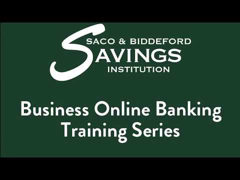 SBSI Business Online Banking Training -  Part 1 -  Logging In