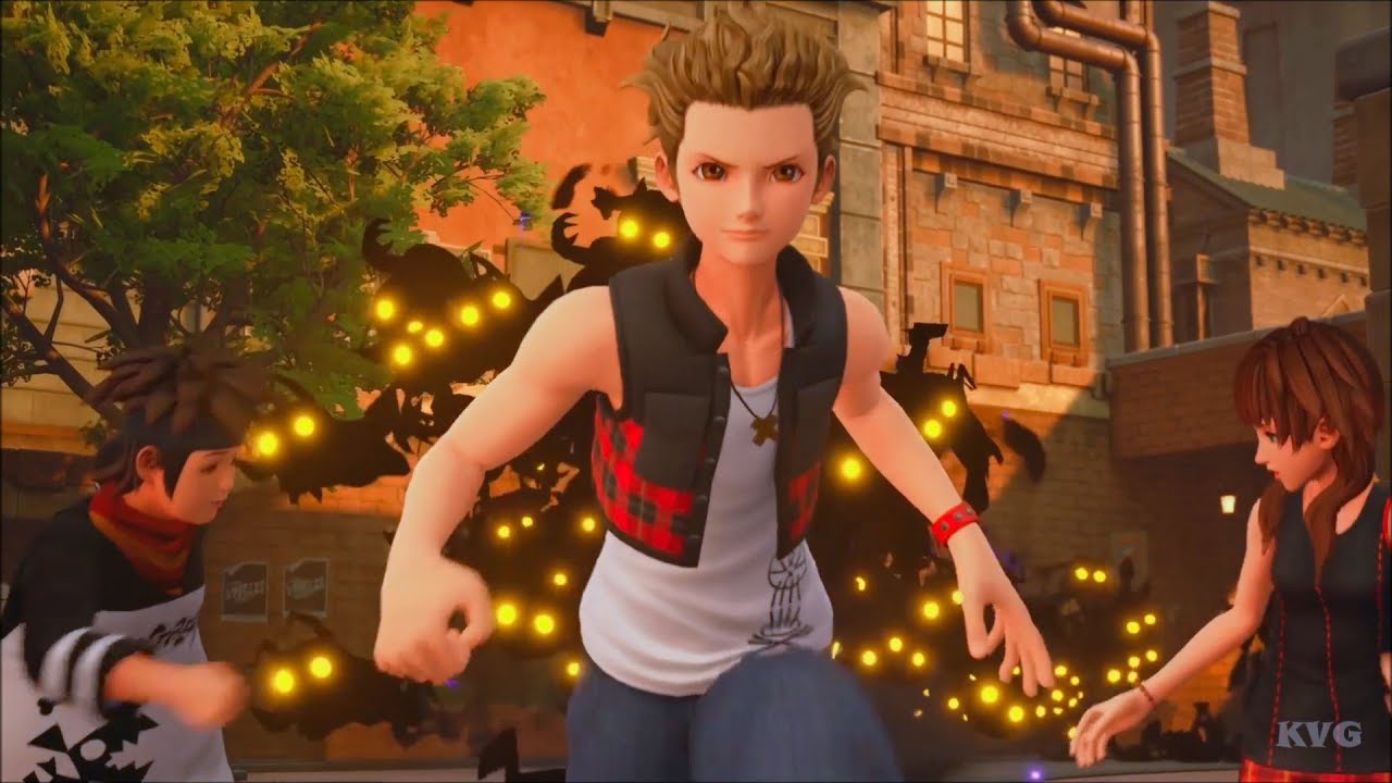 Kingdom Hearts 3 - Demon Tide - Boss Fight | Gameplay (PS4 HD) [1080p60FPS]