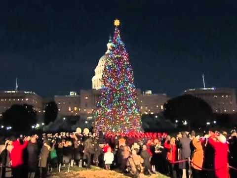 Vidéo: Sapin de Noël du Capitole à Washington, DC