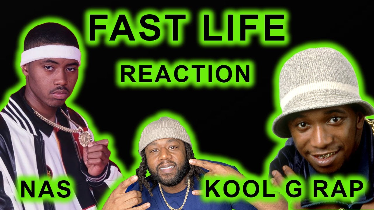Kool G Rap Feat Nas - Fast Life REACTION | Kool G VERSE CRAZY