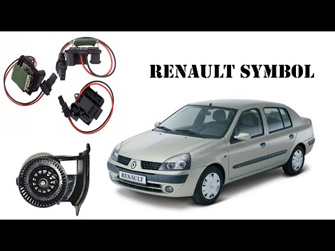 Ремонт рено, Резистор моторчика печки для Renault Symbol, и его ремонт