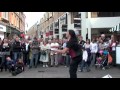 John Nations Comedy Juggler at Cambridge Buskers and Street Performance Festival May 2009