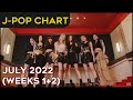 [TOP 50] J-Pop Chart - July 2022 (Weeks 1+2)
