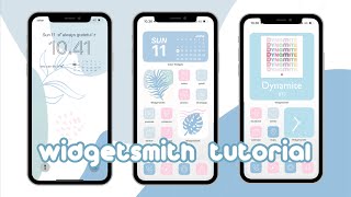 Widgetsmith Tutorial 2023 - how to make and custom widget✨ screenshot 2