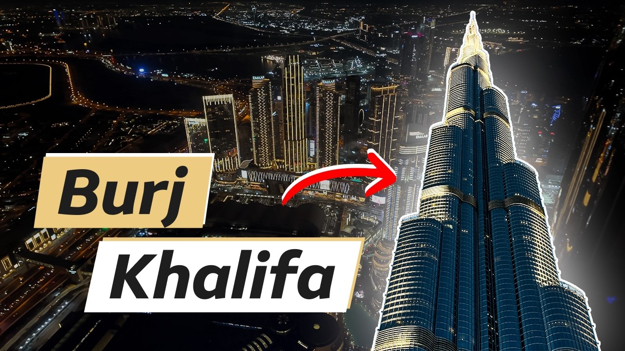 Бурдж-Халифа — вид сверху.