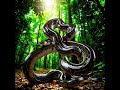 Python Logo Transformation: Real Snakes in the Wild by Sora OpenAI 🐍🌿