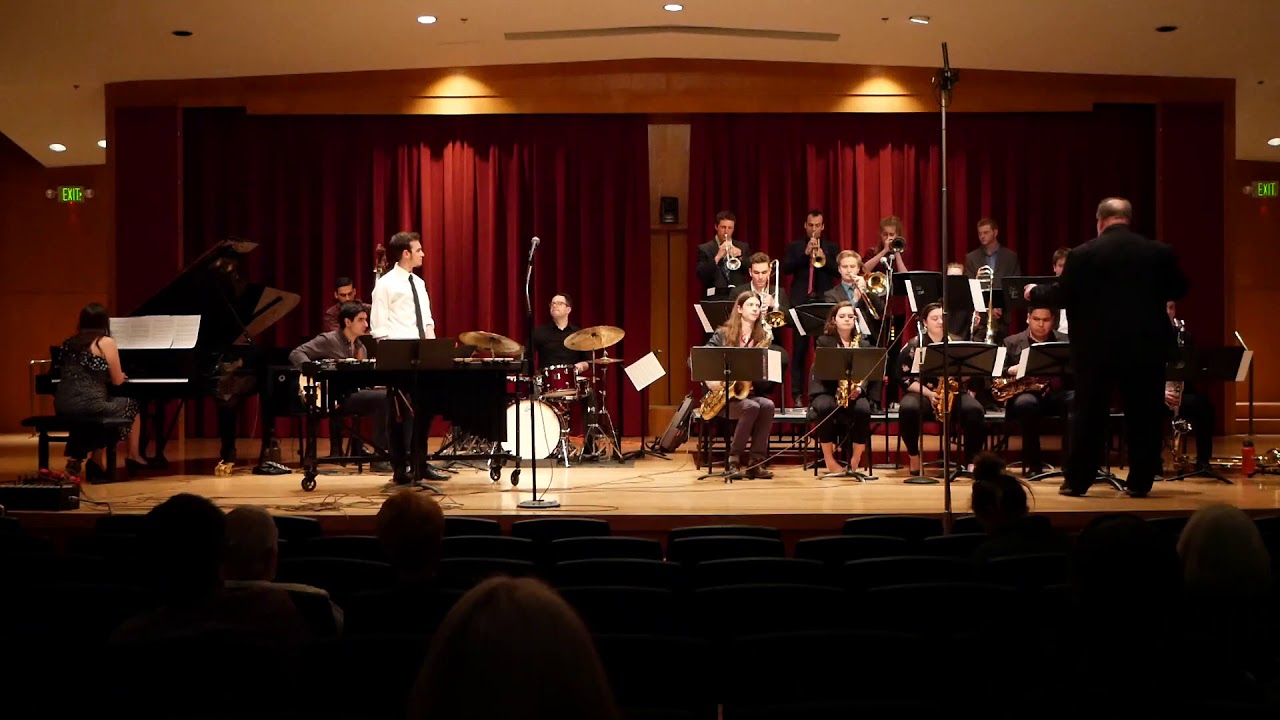 CU Thompson Concert Jazz Ensemble  2019/04/24 @ Grusin Hall - Christine - Lexi Nomikos