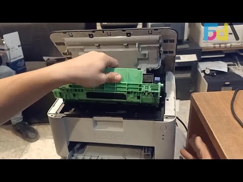 طريقة عمل ريست الحبر لطابعات برازر       