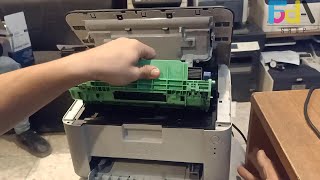 طريقة عمل ريست الحبر لطابعات برازر  Toner reset For Brother HL-1110/1112