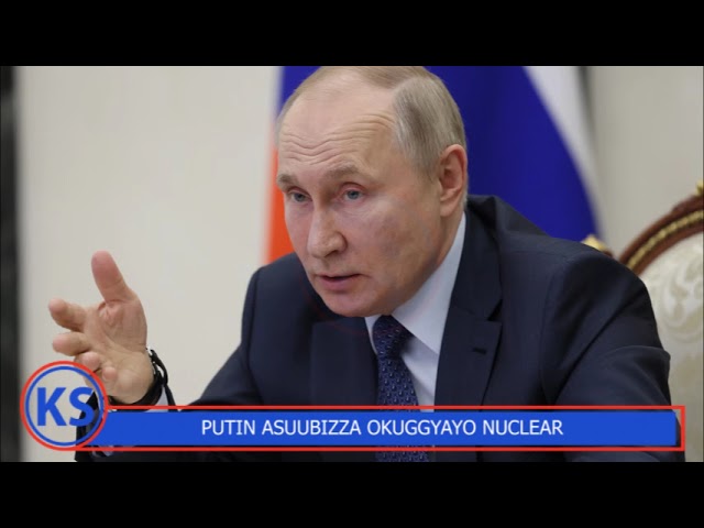 UKRAINE: Putin Asuubizza Okukozesa Nuclear Singa Abazungu Bayita We Bandikomye!! class=