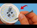 Millions of people don't know, How to fix LED light bulb simply from safety pin, save a lot of dolla