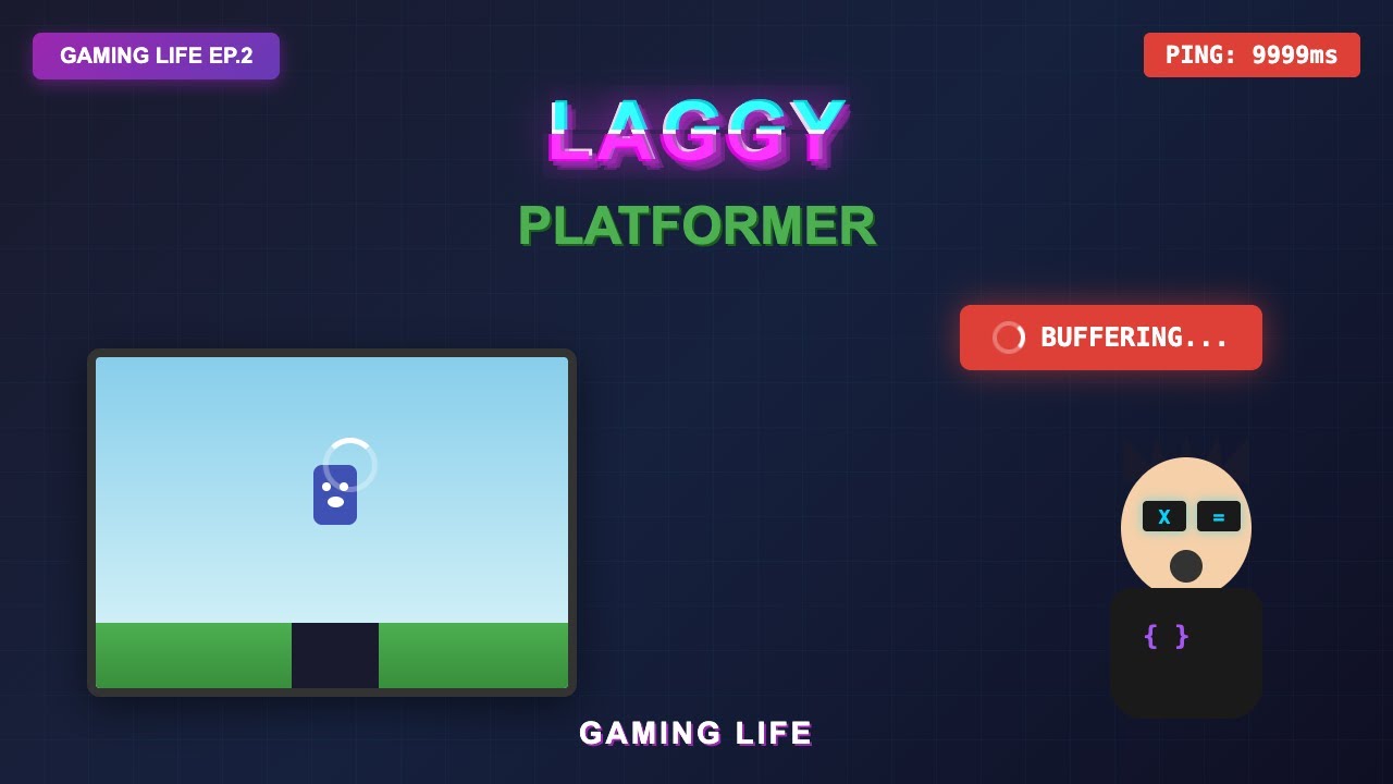 When Your Jump BUFFERS Mid-Air 😭 | Gaming Life Ep.2