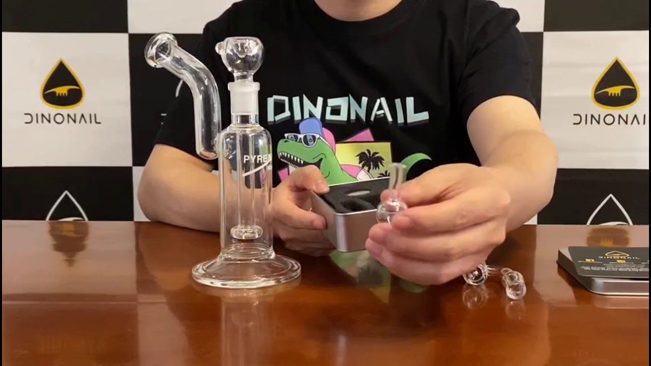 thedinonail.com--4mm Thick Quartz Banger Nail Kit 90 Degree