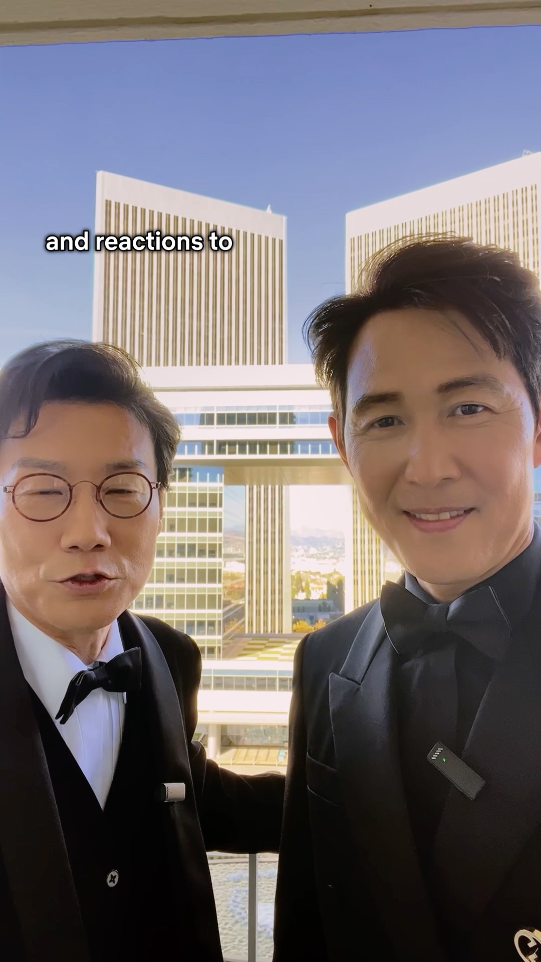 SMILE! Squid Game's Lee Jung-jae and Director Hwang Dong-hyuk have a message for you ❤️