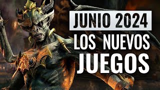 LOS NUEVOS JUEGOS MÁS ESPERADOS & LANZAMIENTOS JUNIO 2024