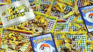 Insane Gold BREAK Pokemon Cards BOX - Do you remember these cards?