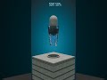 0% vs 100% sphere 3D Soft Body Simulation