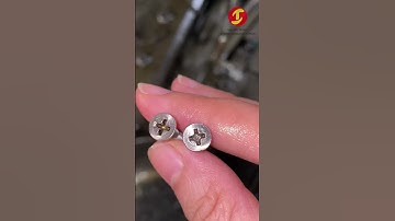 Stainless Steel Phillips Countersunk Flat Head Machine Screw Rolling Thread #screwmanufacturer