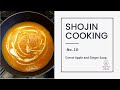 Shojin cooking no10 carrot apple and ginger soup