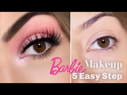 Barbie Girl Eye Makeup In 5 Easy Steps