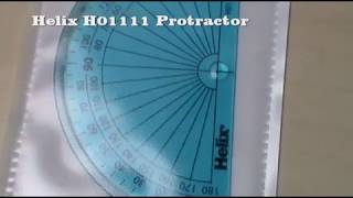 Helix H01111 10cm/180° Protractor Angle Measure News
