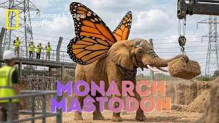REAL LIFE Monarch Mastodon at Diamond Mine Zoo!