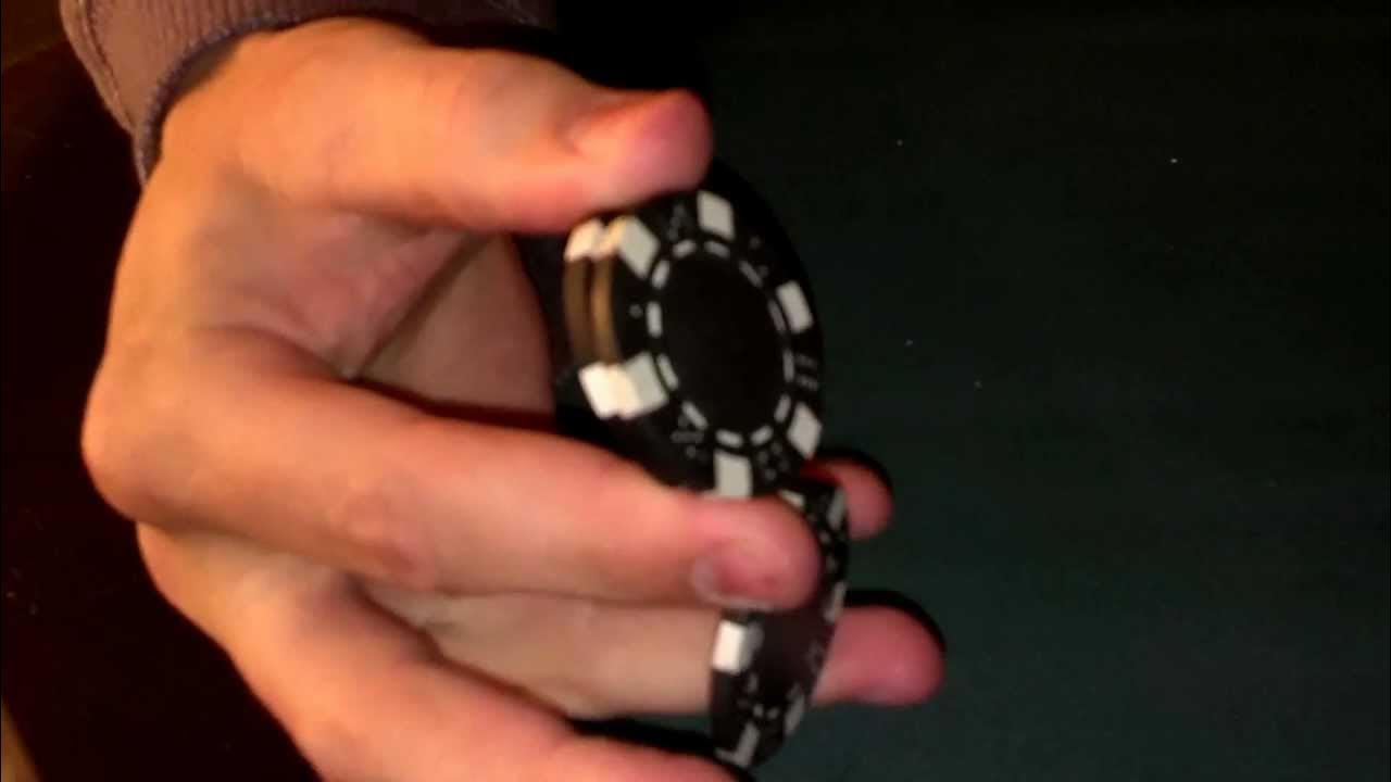 How to do Poker Chip Twirl Trick YouTube