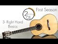 3  right hand basics  2 minutes guitar school  how to play guitarbeginners tutorials