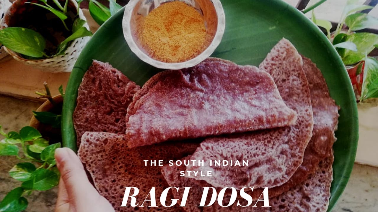 RAGI DOSHA റാഗി ദോശ HEALTHY FOOD JAYA'S ADUKKALA YouTube
