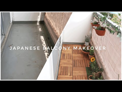 Japanese Balcony Makeover | Tokyo Apartment | JAPAN VLOG