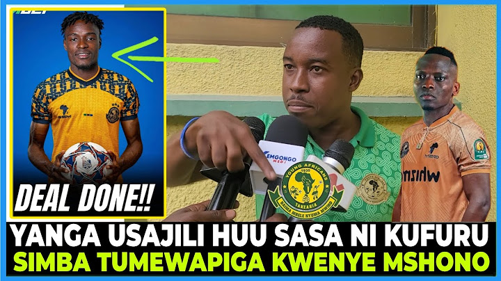MWALIMU YANGA:APAGAWA NA USAJILI WA KONTE KUTUA YANGA,NI ZAIDI YA UBAYA UBWELA KILA CHEZAJI TUNABEBA