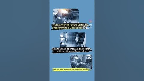 Master CNC programming with our complete Mastercam course! 🚀 Get certified & enjoy lifetime practice