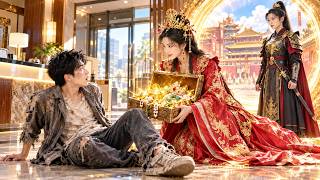 窮小伙欠債百萬，女友嫌窮跑路！破旅館竟住進幾位皇帝，隨手拿國寶抵房費！#短劇 #逆襲 #穿越 screenshot 2