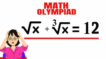 Olympiad Question | Solve the Radical Equation with Cube Roots | Math Olympiad Training